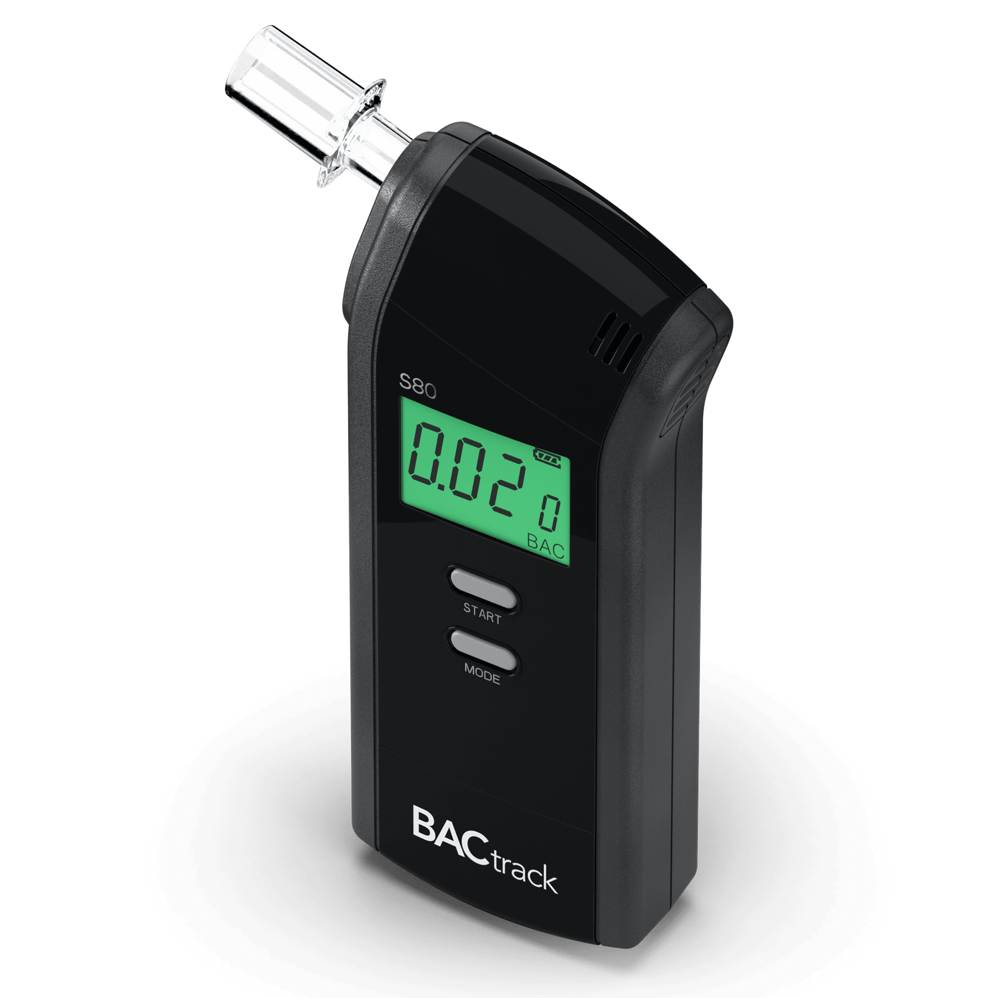 BACtrack S80 Breathalyzer angled