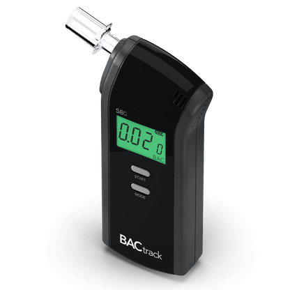 BACtrack S80 Breathalyzer angled